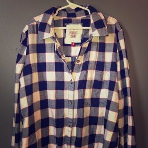 Navy Flannel